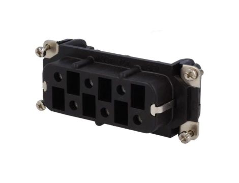 C146-10B0061025 Złącze HDC wkładka stykowa żeński C146 6PIN 6+PE 42A 400V