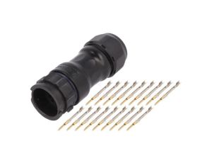 DD-18BMMA-QL8MP0 Złącze okrągłe wtyk na przewód 18PIN męski ze stykami IP68