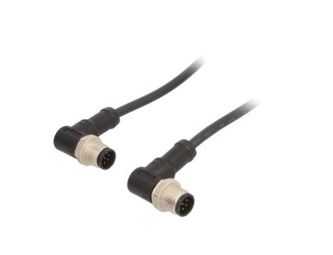 M12A08MR12AMRSBA05 Kabel do czujników/automatyki 8PIN M12-M12 0,5m wtyk wtyk