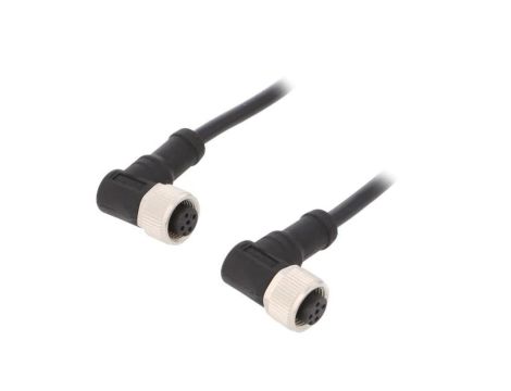 M12A05FR12AFRSD001 Kabel do czujników/automatyki 5PIN M12-M12 1m wtyk wtyk