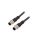 M12A10ML12AMLSB001 Kabel do czujników/automatyki 10PIN M12-M12 1m wtyk wtyk