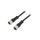 M12A08FL12AFLSD002 Kabel do czujników/automatyki 8PIN M12-M12 2m wtyk wtyk