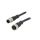 M12A12ML12AFLSD001 Kabel do czujników/automatyki 12PIN M12-M12 1m wtyk wtyk