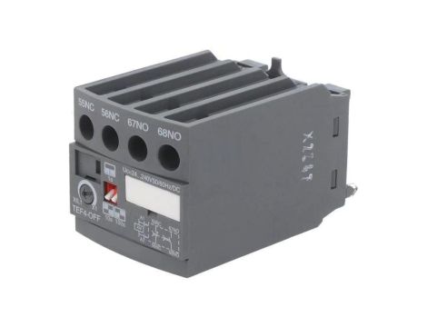 TEF4-OFF Przekaźnik czasowy Wypr: zaciski śrubowe na szynę DIN 240VAC