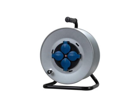 Rozgałęźnik na bębnie metalowym MIDI-290 4x230V IP44 + termik