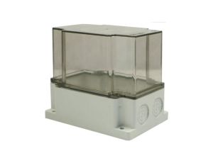 Puszka BS 170x120x140 pokrywa przeźroczysta IP66