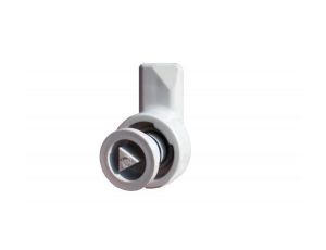 Zamek plastikowy do szafy - na klucz trójkąt