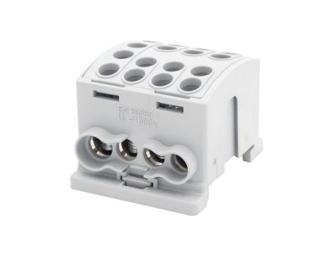 Zacisk odgałęźny HLK 100A-4 (1x25,3x16 / 1x25,3x16) Al/Cu - szary