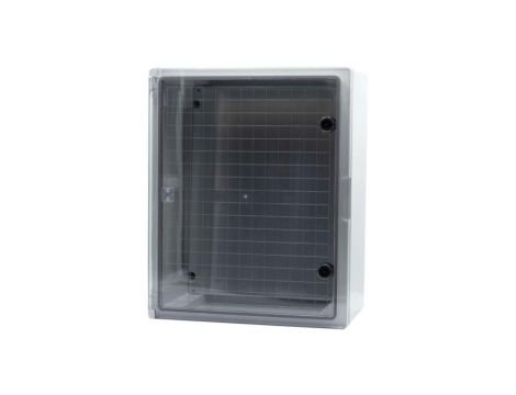 Szafa z tworzywa 400x500x240 mm IP65 drzwi przeźroczyste