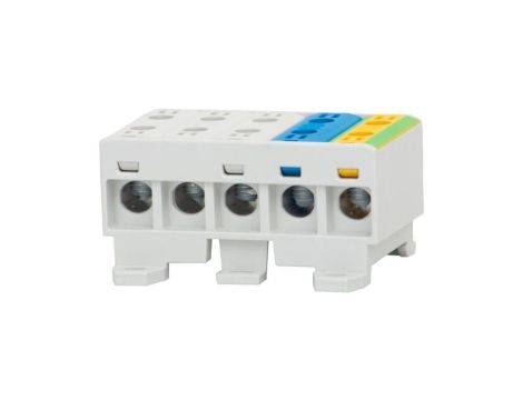 Złączka szynowa ZU 5-torowa (5x35mm2) /3L+N+PE/ Al/Cu