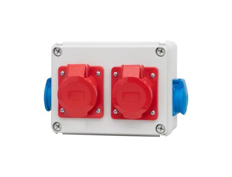 Rozdzielnica R-190 - gniazda 2x16A 5p, 2x230V