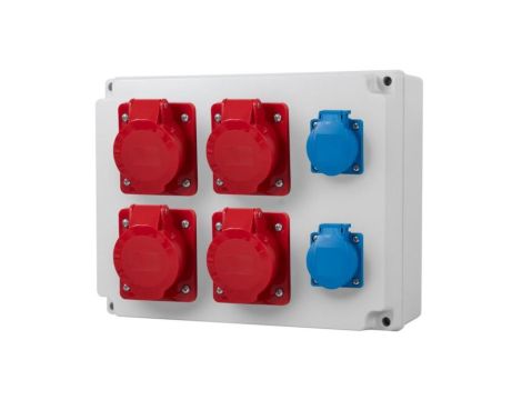 Rozdzielnica R-310 - gniazda 4x16A 5p, 2x230V