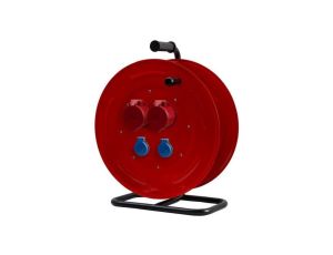 Rozgałęźnik na bębnie metalowym MAKARA-460 2x16A 5p, 2x230V IP44