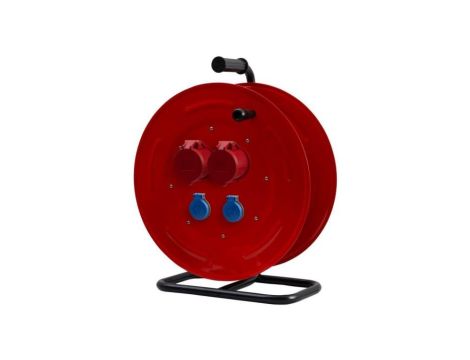 Rozgałęźnik na bębnie metalowym MAKARA-460 2x16A 5p, 2x230V IP44