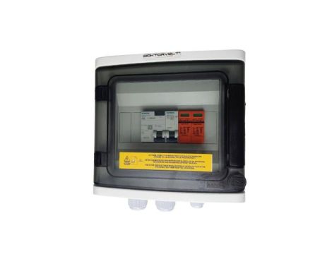 Doktorvolt Rozdzielnica PV Fotowoltaiczna Solarna AC SIEMENS 1F C20A 25A 300mA T1 T2 0720 DV-0720-FOT