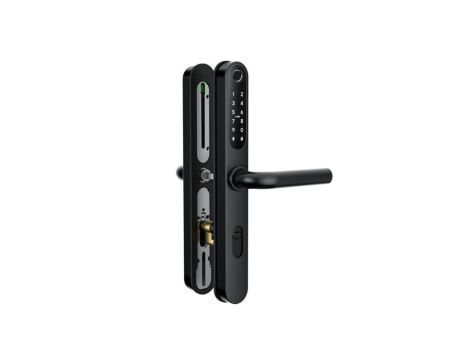 Elektroniczny zamek do drzwi SmartLock RCF SLIM UNI sz=41mm (13,56Mhz Mifare, kod PIN, Bluetooth)