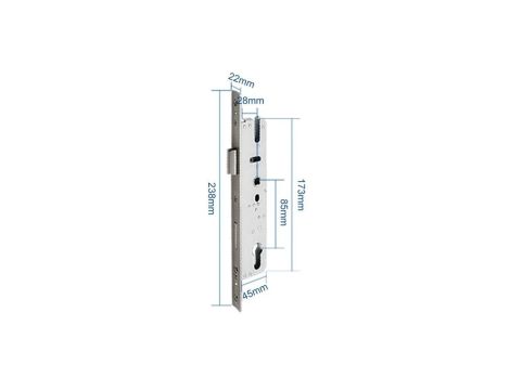 Zamek wpuszczany 2885 dla SmartLock RCF SLIM