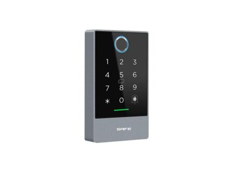 Szyfrator z wbudowanym czytnikiem SmartLock RCF KEY ALU (13,56Mhz, Klawiatura, Bluetooth, Odcisk palca)