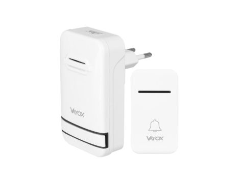 Dzwonek bezprzewodowy 110-240V / przycisk kinetyczny VA0240 Vayox