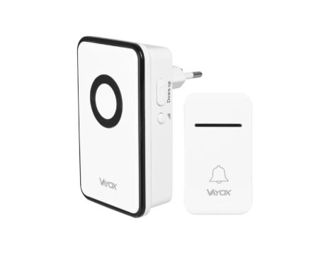 Dzwonek bezprzewodowy 110-240V / przycisk kinetyczny VA0241 Vayox