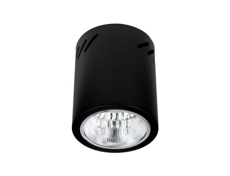 Oprawa Sufitowa Natynkowa Stała Okrągła APUS 10 Spot TUBA Czarna E27