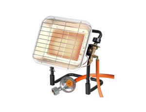 Promiennik gazowy 3,0kW-4,5kW zuż.gazu 220-330g/h-stojak PG-009C BRADAS