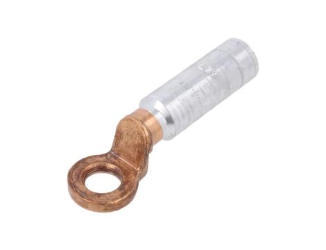 BM70604 Końcówka oczkowa o otworze M12, przekroju przewodu 70mm, zaciskana na przewód