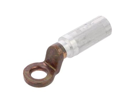 BM70004 Końcówka oczkowa o otworze M12, przekroju przewodu 70mm, zaciskana na przewód