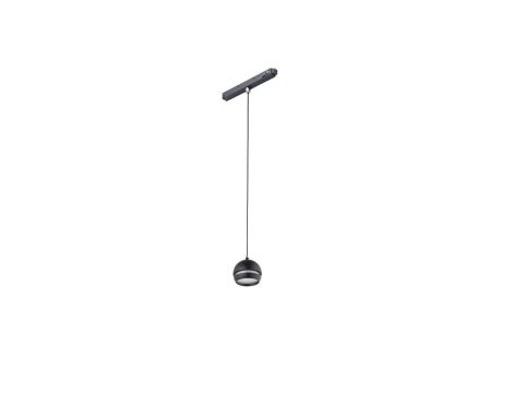 Lampa wisząca LVM SLOT LED 5W 210lm 3000K do systemu magnetik Czarny 10154 Nowodvorski Lighting