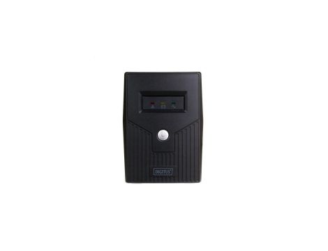 Zasilacz awaryjny UPS Line-Ineractive LED 800VA/480W 1x12V/9Ah AVR 2xSCHUKO USB RJ11 DN-170064