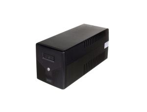 Zasilacz awaryjny UPS Line-Ineractive LED 1000VA/600W 2x12V/7Ah AVR 4xSCHUKO USB RS232 RJ45 DN-170065