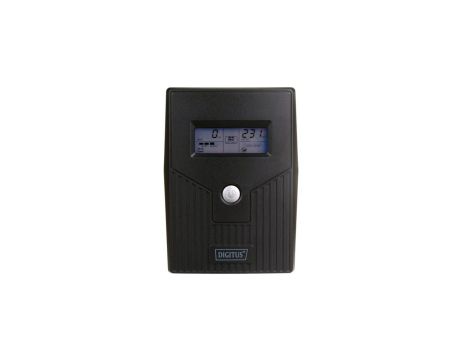 Zasilacz awaryjny UPS Line-Ineractive LCD 800VA/480W 1x12V/9Ah AVR 2xSCHUKO USB RJ11 DN-170064-LCD
