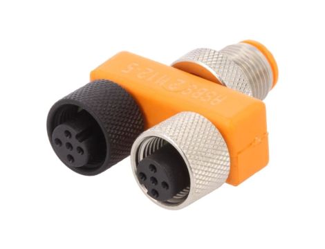 Trójnik M12 męskie,M12 żeńskie x2 kod A-DeviceNet / CANopen ASBS2M12-5