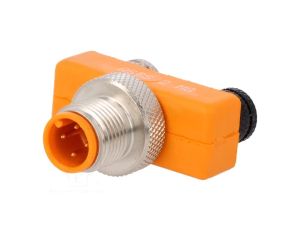 Trójnik M12 męskie/M8 żeńskie x2 ASBS2M8