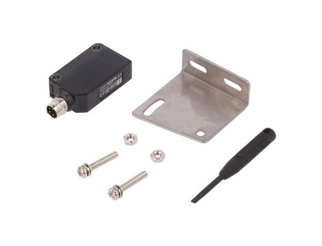 BJ100-DDT-C-P Czujnik fotoelektryczny o zasięgu 0...0,1m, PNP, DARK-ON, LIGHT-ON