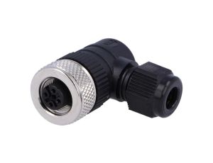 Wtyk M12 PIN: 4 żeńskie kod A-DeviceNet / CANopen na przewód RKCW4/7