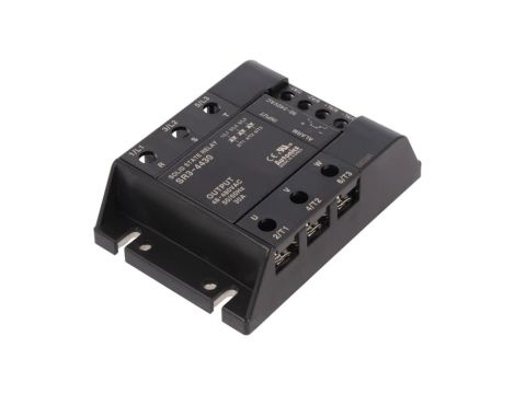 SR3-4430 Przekaźnik półprzewodnikowy, 30A, Uprzeł: 48...480VAC, 3-fazowy