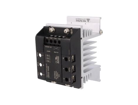 SRH3-4430 Przekaźnik półprzewodnikowy, 30A, Uprzeł: 48...480VAC, 3-fazowy