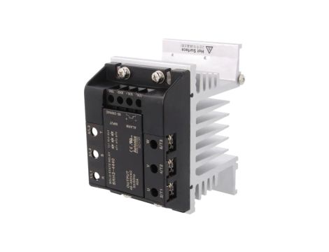 SRH3-4440 Przekaźnik półprzewodnikowy, 40A, Uprzeł: 48...480VAC, 3-fazowy