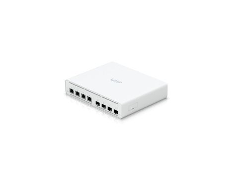 Switch 4x 2.5 GbE RJ45 Passive PoE, 4x SFP+, 160 W, Power TransPort Ubiquiti UISP-S-Plus EU