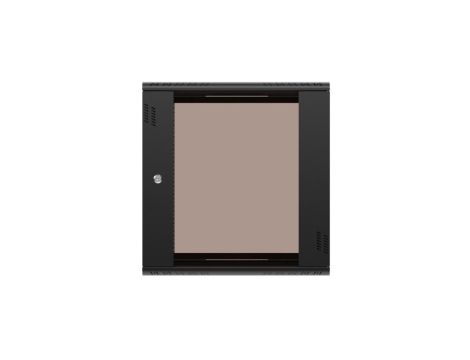 Szafa rack beznarzędziowy montaż, montowana na ścianie Extralink Premium 12U 600x600 Czarna