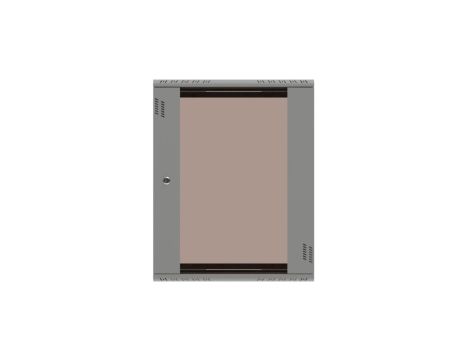 Szafa rack beznarzędziowy montaż, montowana na ścianie Extralink Premium 15U 600x600 Szara