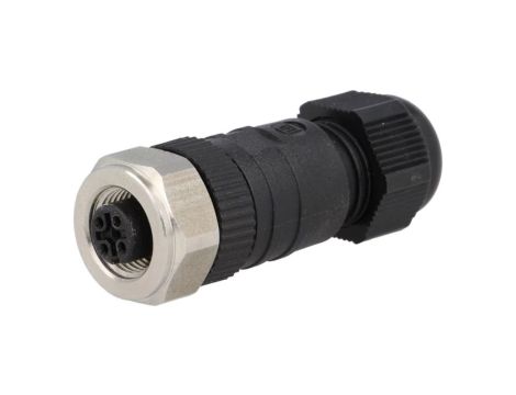 Wtyk M12 PIN 5 żeńskie kod A-DeviceNet / CANopen na przewód RKCN5/9