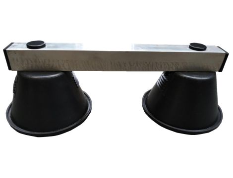 Uchwyt betonowy w tworzywie podpora dachowa tras kablowych H=110 L=300 KMPT30 /1kpl./