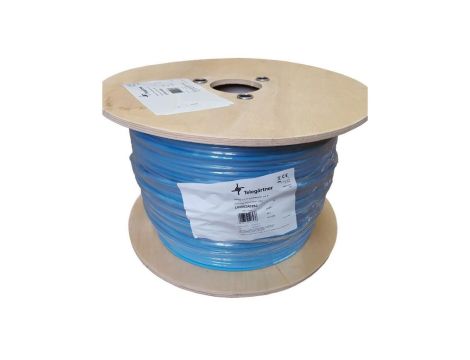 Kabel UTP kat.6 U/UTP 4x2x0,54 niebieski LSOH Telegärtner 500m