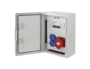 Rozdzielnica budowlana ABS 32A 2x230V RSZ8-102C101