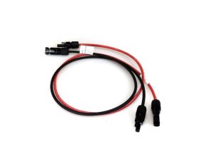 SET 6mm2 Kabel fotowoltaiczny Czerwony Czarny MC4 + WTYCZKA PV 10M