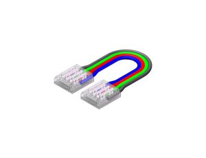 Złącze do taśmy LED - MC - RGB 10mm - SMD - dwustronne z przewodem - ED00033905