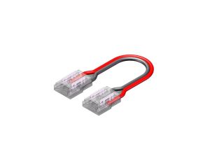 Złącze do taśmy LED - MC - MONO 8mm - SMD/COB - dwustronne z przewodem - ED00033900