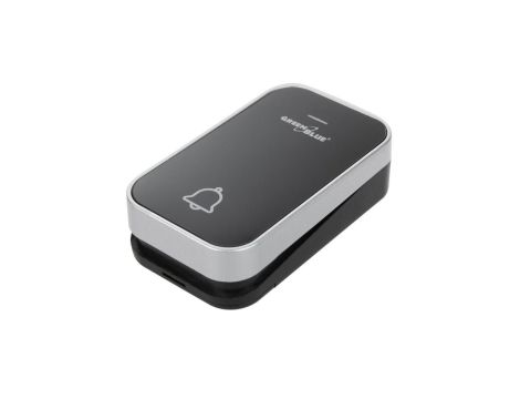 Kinetyczny nadajnik dzwonka bezprzewodowego GreenBlue, bezbateryjny, biały, zasięg do 200m, IP44, GB158 W